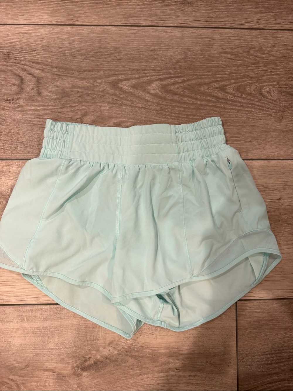 lululemon athletica Light Mint Athletic Shorts